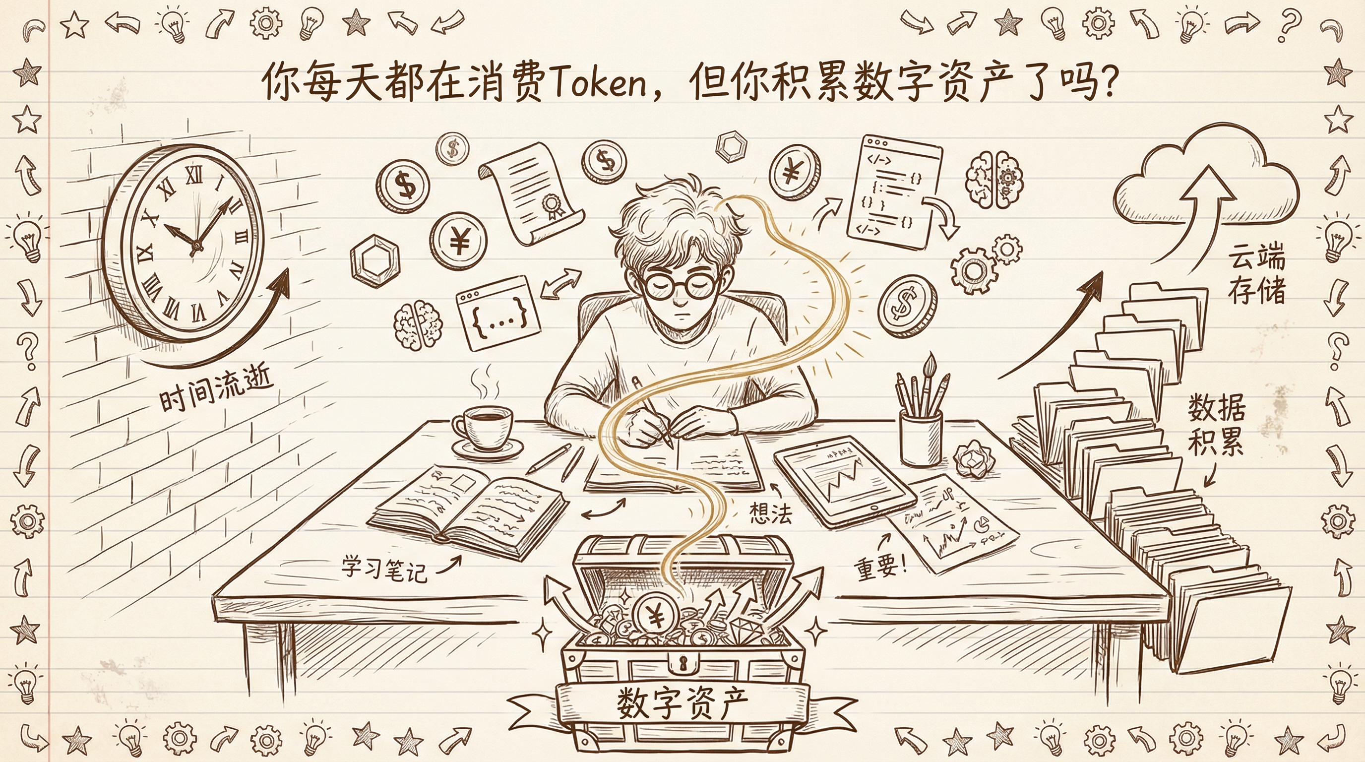 你每天都在消费Token,但你积累数字资产了吗?